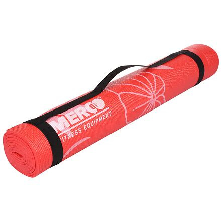 Print PVC 4 Mat podložka na cvičenie červená