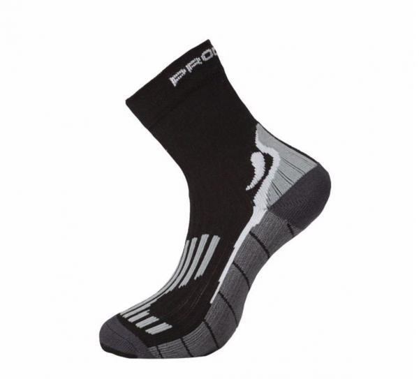 Progress P RHS RUNNING HIGH SOX bežecké ponožky čierna, veľ. 43-47