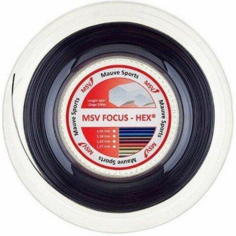 MSV Focus HEX tenisový výplet 200 m modrá 1,23mm