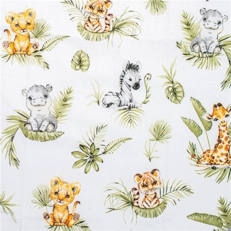 3-dielne posteľné obliečky New Baby 100/135 cm Jungle 3