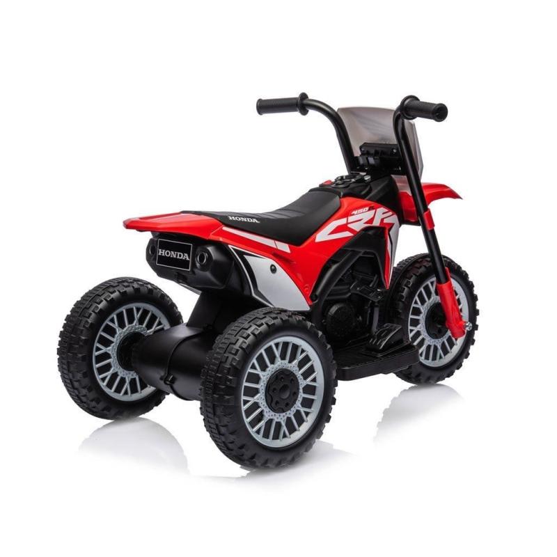 Elektrický motocykel BABY MIX Honda CRF 450R červený 4