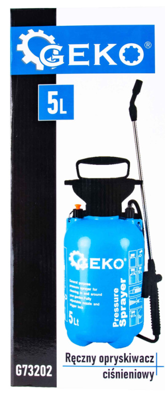 Postrekovač ručný tlakový 5 litrov, GEKO 2