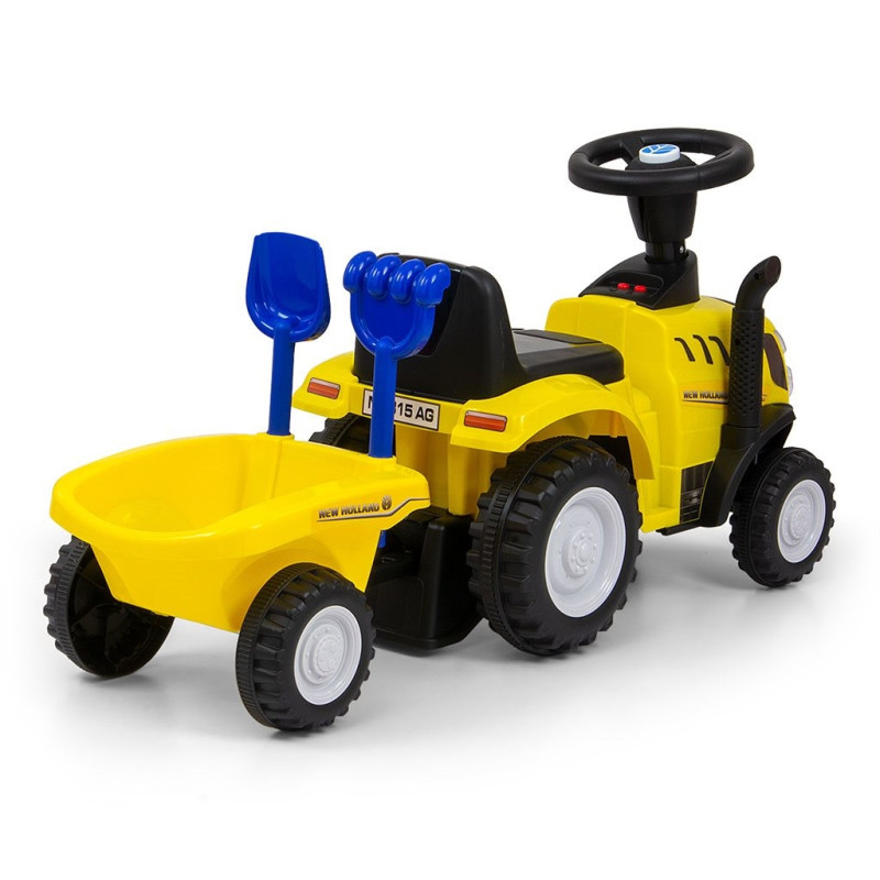 Odrážadlo NEW HOLLAND T7 TRAKTOR Milly Mally žlté 1