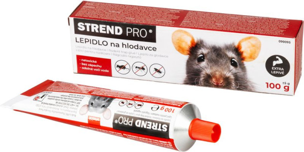Lepidlo Strend Pro, 100 g, na hlodavce, myši, potkany a hmyz