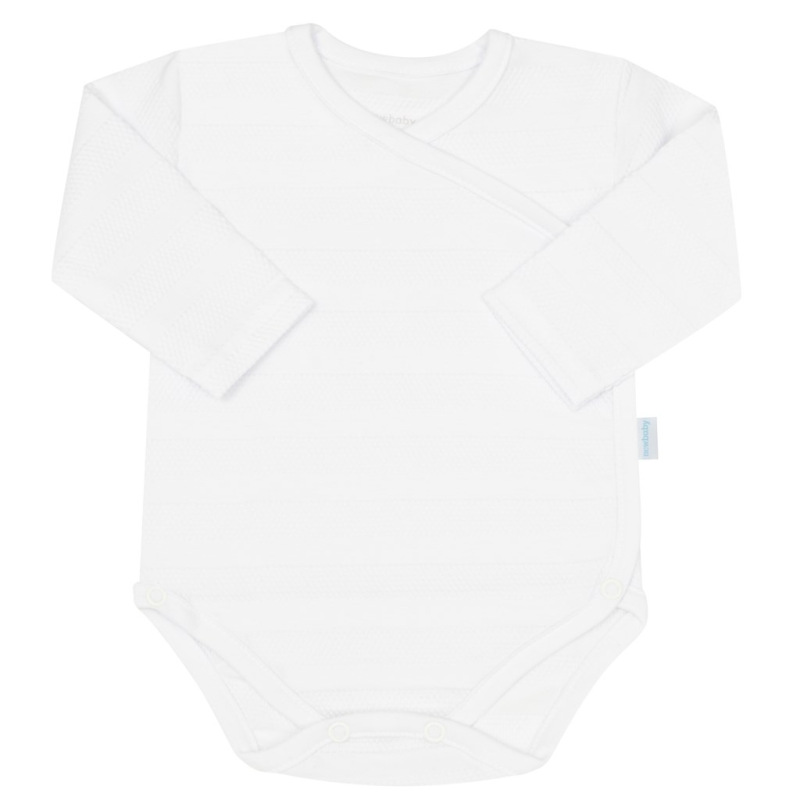 7-dielna dojčenská súpravička do pôrodnice New Baby I AM biela 56 (0-3m) 1