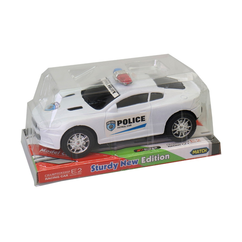 Auto policajné na zotrvačník 4