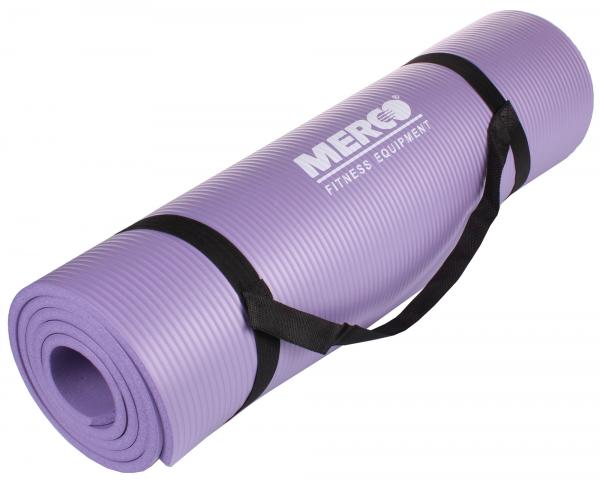 Merco Yoga NBR 10 Mat podložka na cvičenie  fialová