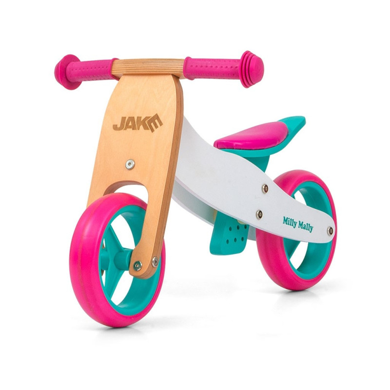Detské multifunkčné odrážadlo bicykel 2v1 Milly Mally JAKE Classic Candy 1
