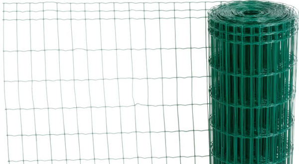 Pletivo EUROPLAST 1, 800/100x50/2,20 mm, zelené, RAL 6005, Zn+PVC, ohradové, bal. 10 m