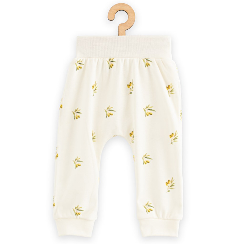 Dojčenské nohavice z organickej bavlny New Baby Olivy 80 (9-12m) 1