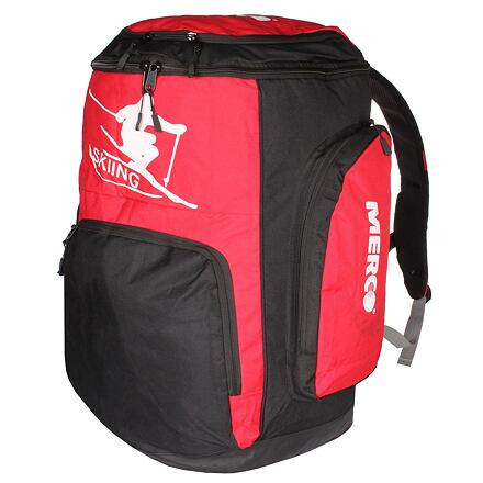 Skiboot Bag taška na helmu a lyžiarky čierna-červená
