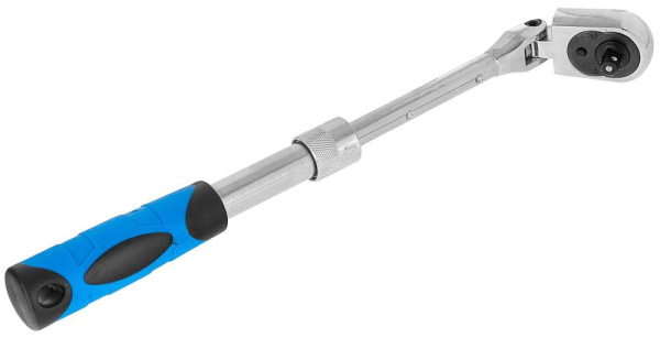 Račňa 1/4" teleskopická s kĺbom, 210-278 mm, GEKO 2