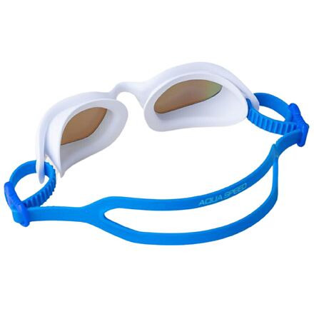 Aqua-Speed Eclipse Mirror plavecké okuliare biela 1