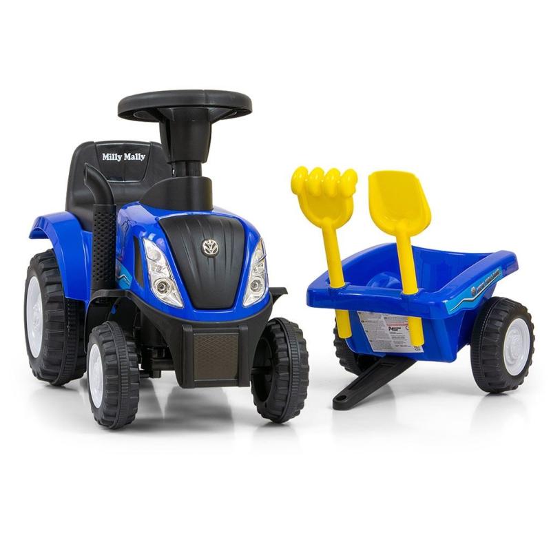 Odrážadlo NEW HOLLAND T7 TRAKTOR Milly Mally modré