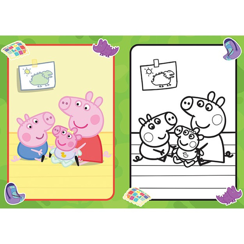 Maľovanky A5 Prasiatko Peppa 1
