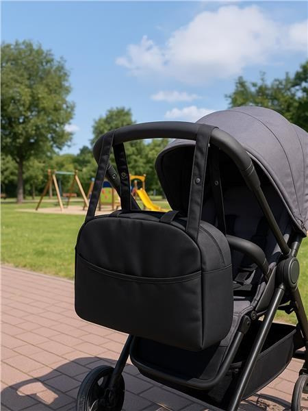 Taška na kočík Baby Mix Univerzálna čierna 4