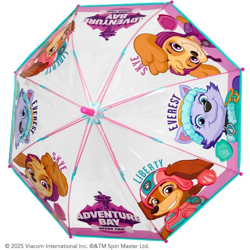 Detský dáždnik Perletti Kids, PAW PATROL Skye Transparent, 75157 3