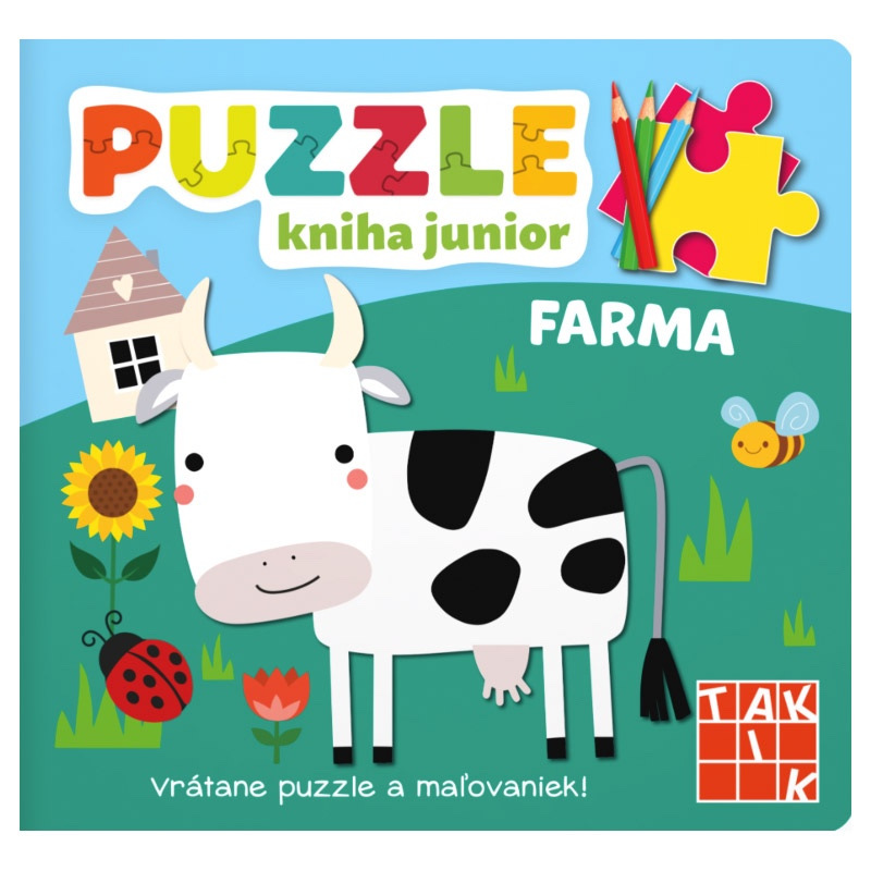 Puzzle kniha junior - Farma
