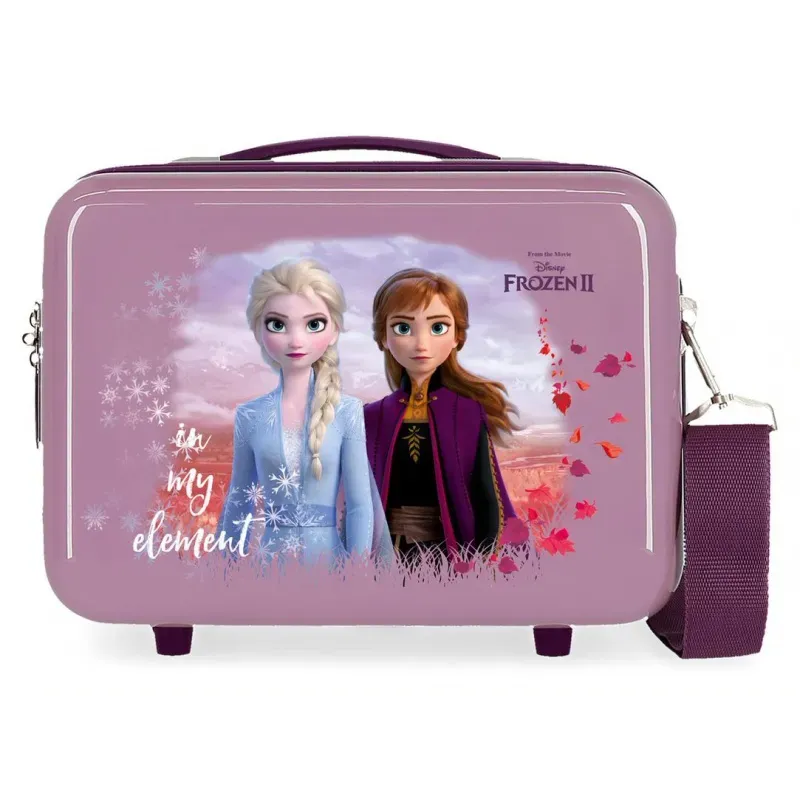 JOUMMA BAGS DISNEY FROZEN, ABS Cestovný kozmetický kufrík, 21x29x15cm, 9L, 4013923