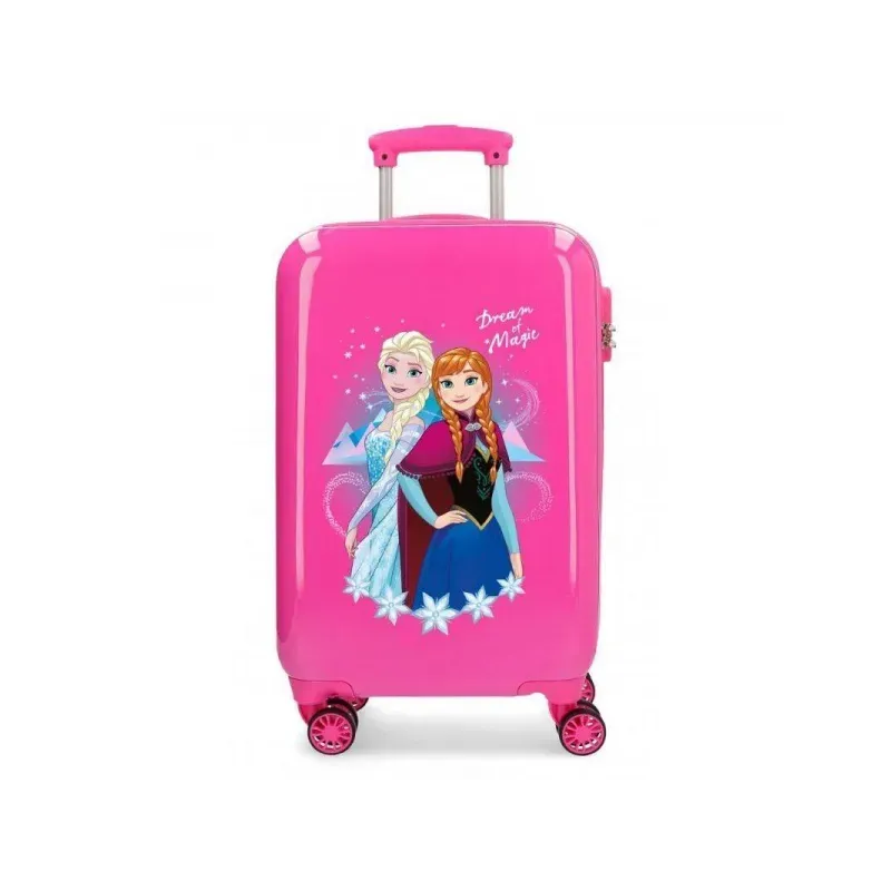 Luxusný detský ABS cestovný kufor DISNEY FROZEN Dream of Magic, 55x34x20cm, 32L, 4721431