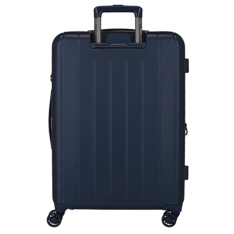 MOVOM Wood Navy Blue, Škrupinový cestovný kufor, 75x52x32cm, 109L, 5319364 (large exp.) 2