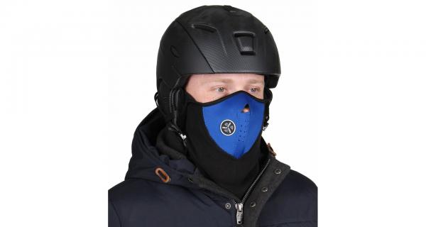 Merco Face Plus zimní maska modrá