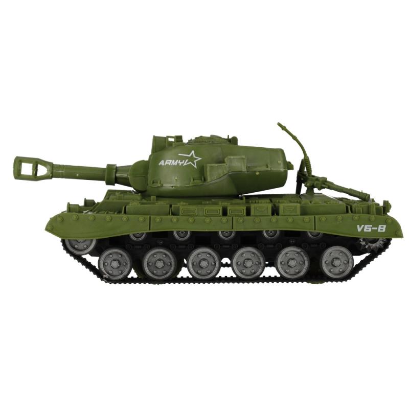 Zelený tank  pull&back