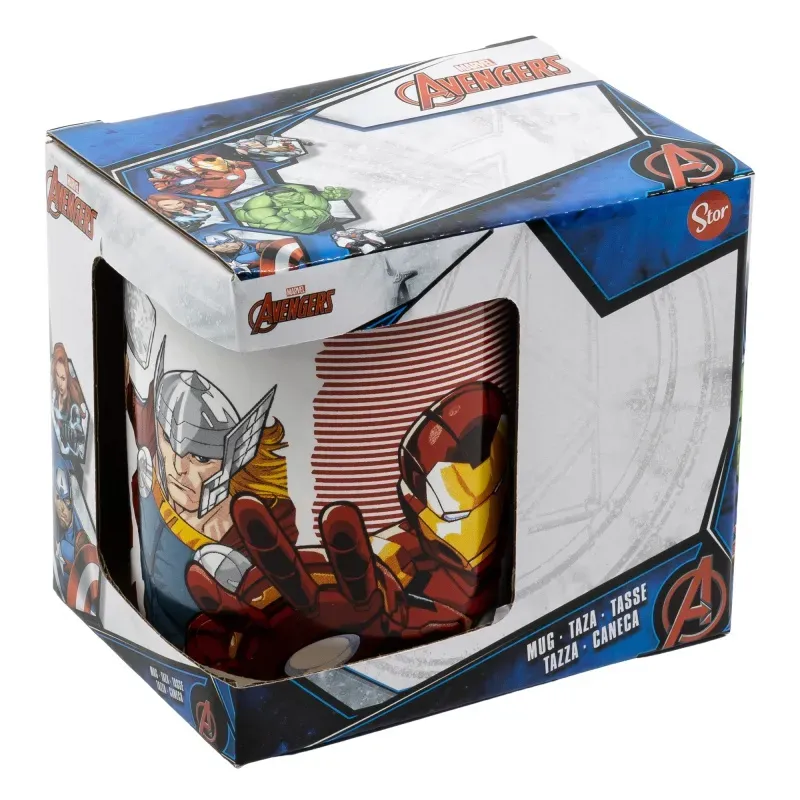 STOR Keramický hrnček AVENGERS Heroes, 325ml, 88064