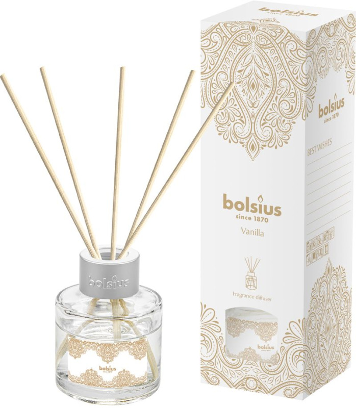 Difúzer Bolsius Zlatá čipka, vianočný, vôňa vanilka, 30 ml 1