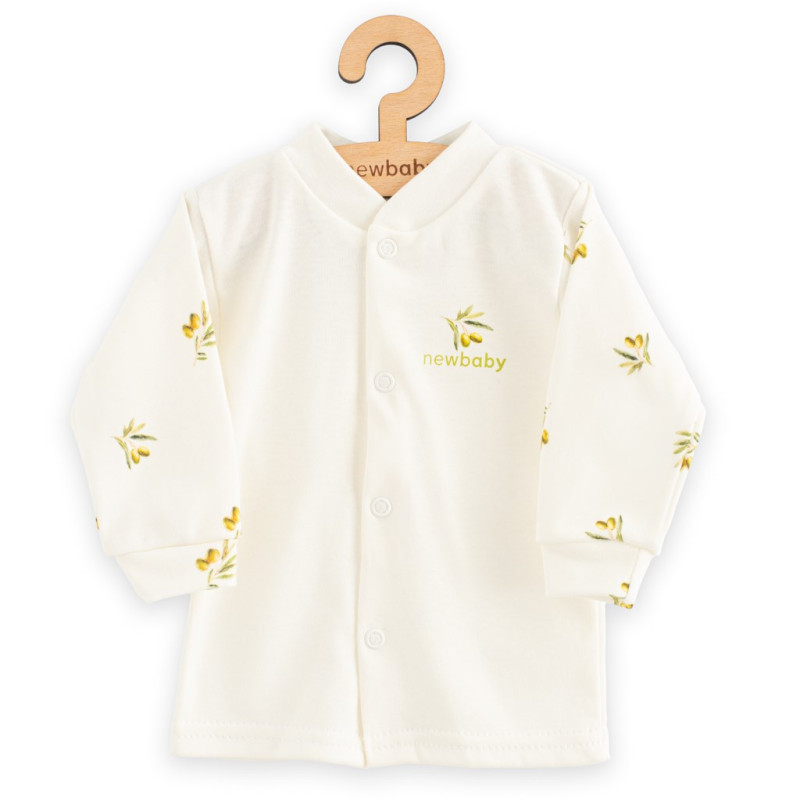 Dojčenský kabátik z organickej bavlny New Baby Olivy 56 (0-3m) 1