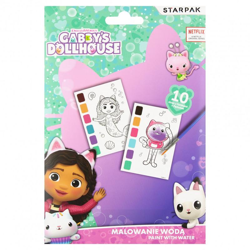 Maľovanie s vodou Gabbys Dollhouse