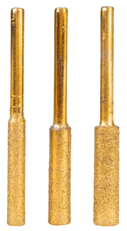 Sada pilníkov na brúsenie reťaze pre vŕtačku 5ks x 4 mm, 5ks x 4,8 mm, 5ks x 5,5 mm, GEKO