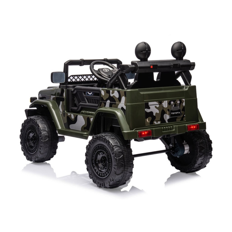 Elektrické autíčko Milly Mally Toyota FJ Cruiser Army 5