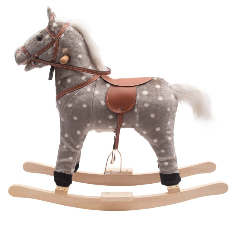 Hojdací koník s melódiou PlayTo grošovaný SK+CZ 1