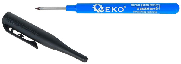 Fixa s úzkym hrotom do hlbokých otvorov, GEKO 4