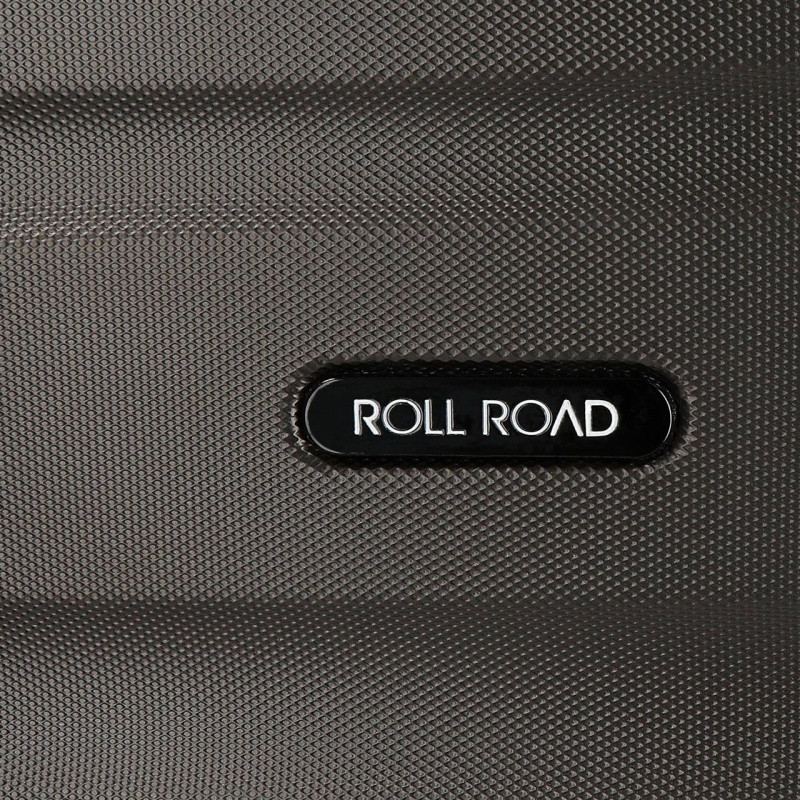 ROLL ROAD Flex Antracita, Sada ABS cestovných kufrov, 55-65-75cm, 5849461 14