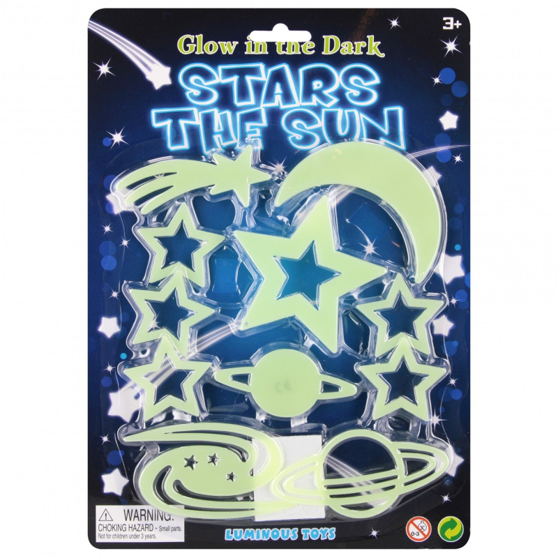 Fluorescenčná dekorácia Vesmír 5