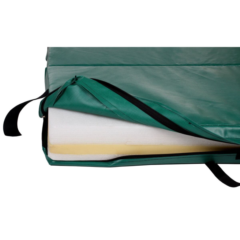 FoldMat 8 skladacia gymnastická žinienka zelená 2