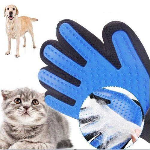 Merco Pet Glove vyčesávacia rukavice modrá