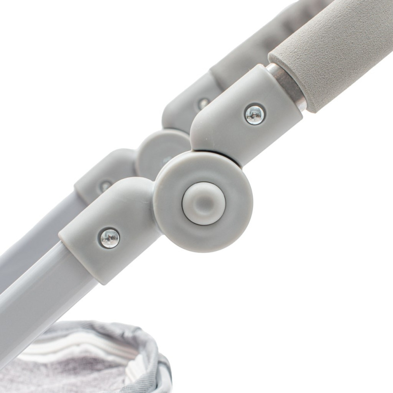 Kočík pre bábiky 2v1 Baby Mix Sophie pink-grey 5