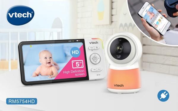 Video opatrovateľka Led+Kamera Vtech RM5754 HD 2