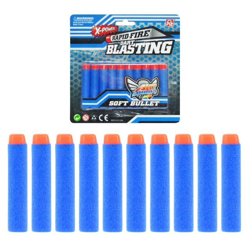 Náboje penové do pištole 10 ks