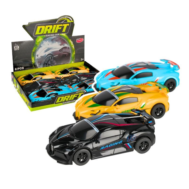 Závodné auto s funkciou pull&back