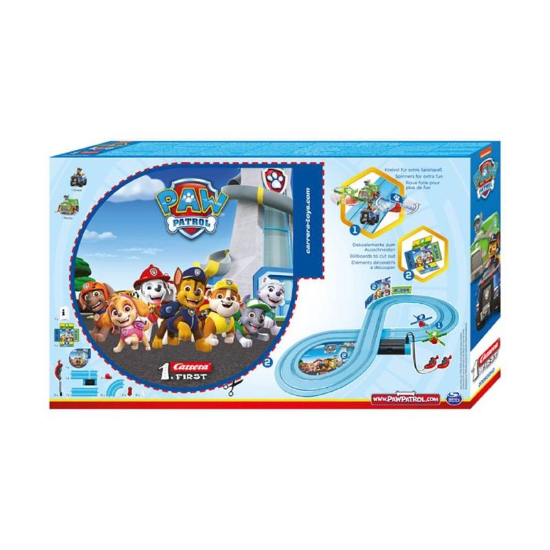 Autodráha Carrera FIRST Paw Patrol Ready for Action 2,4m