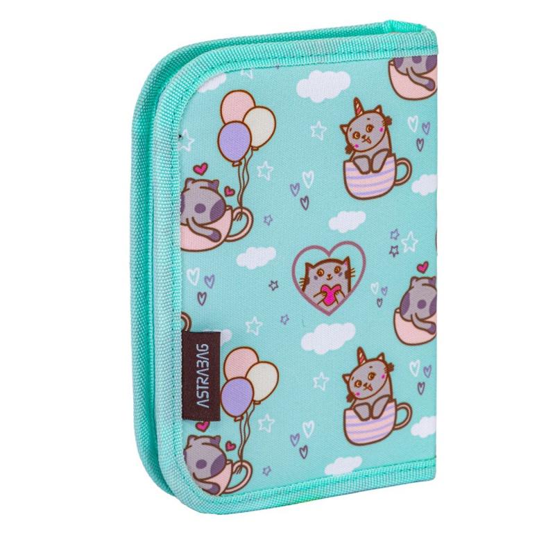 Vyklápací peračník bez náplne AstraBAG KITTY´S WORLD, AC1, 503024001