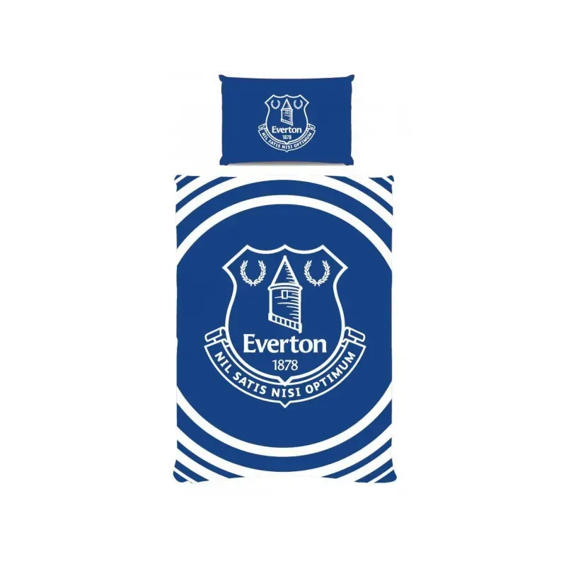 Obojstranné posteľné obliečky EVERTON F.C. Pulse, 135/200+50/75cm