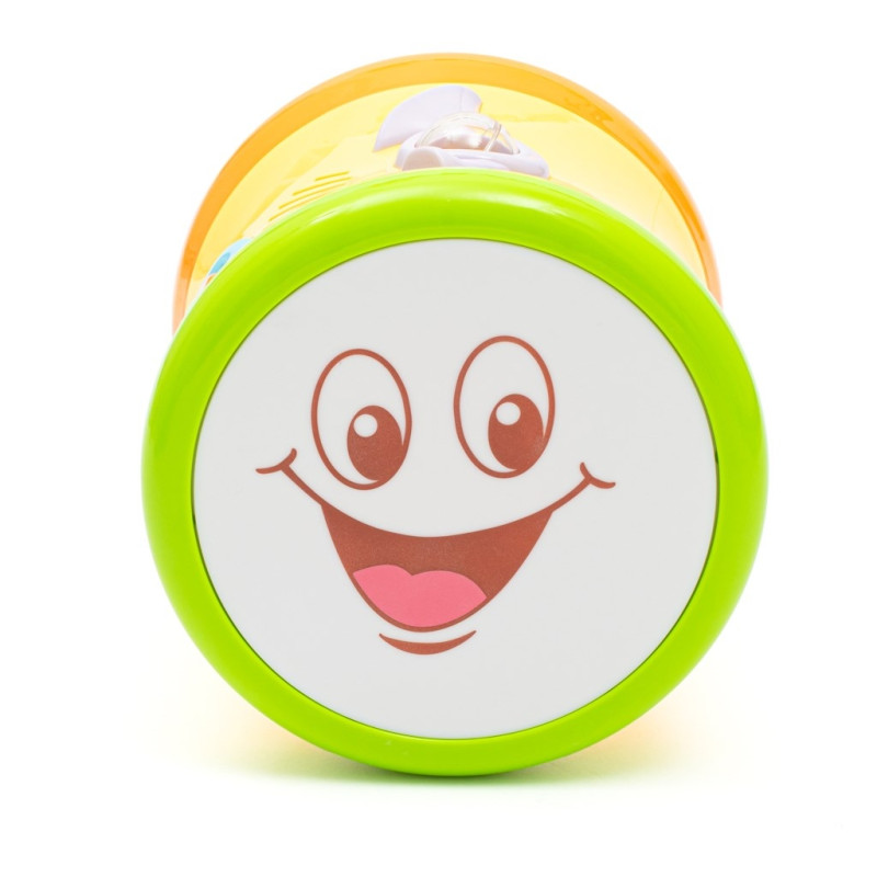 Obojstranný dynamický bubienok Baby Mix žltý 3