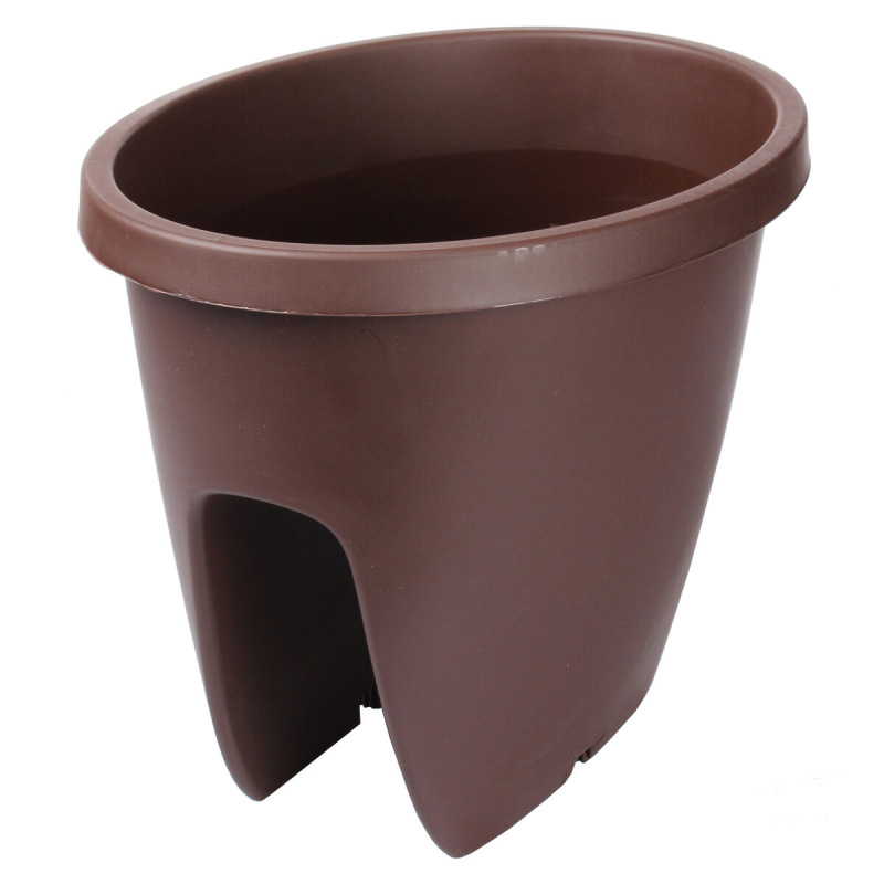 Balconia OVI balkónový kvetináč hnedá