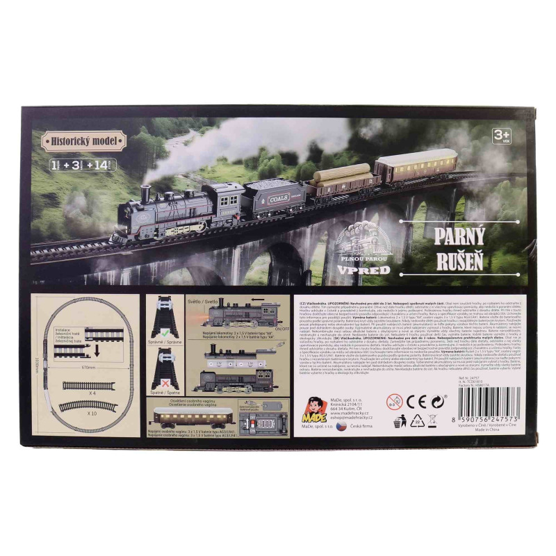 Historický model Parná lokomotíva 1