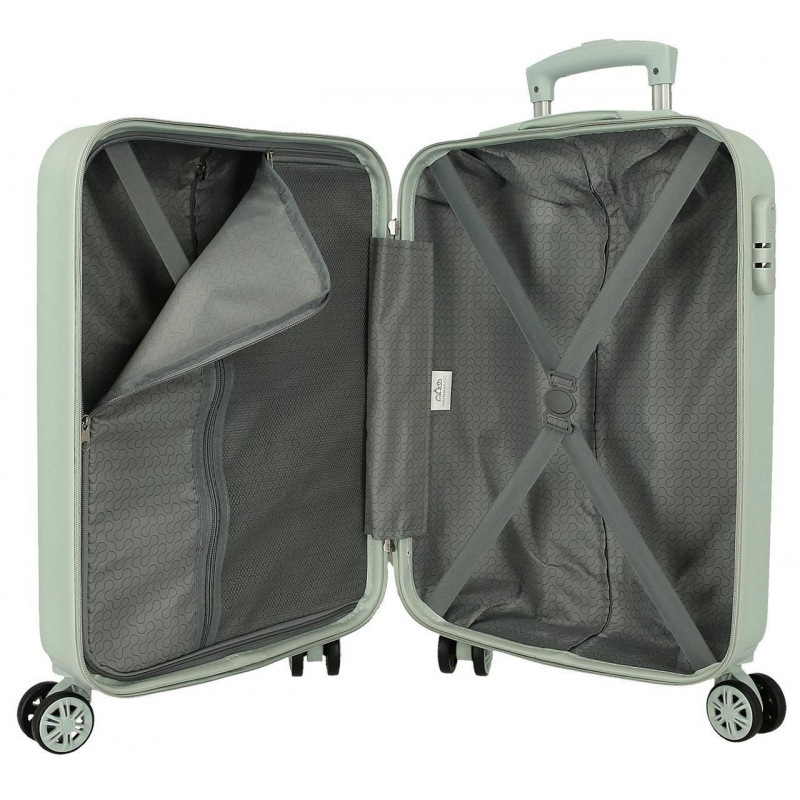 Detský cestovný kufor Disney Frozen Nature Mint, 55x38x20cm, 34L, 2311125 4